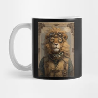 Steampunk Lion Mug